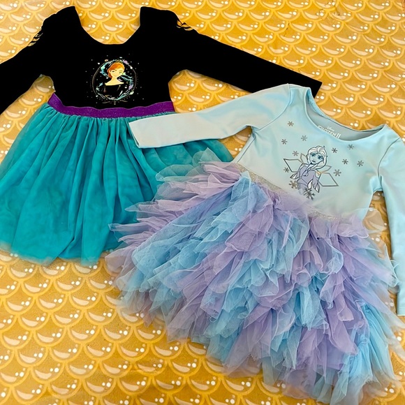 Disney Other - Elsa and Anna Toddler Dresses